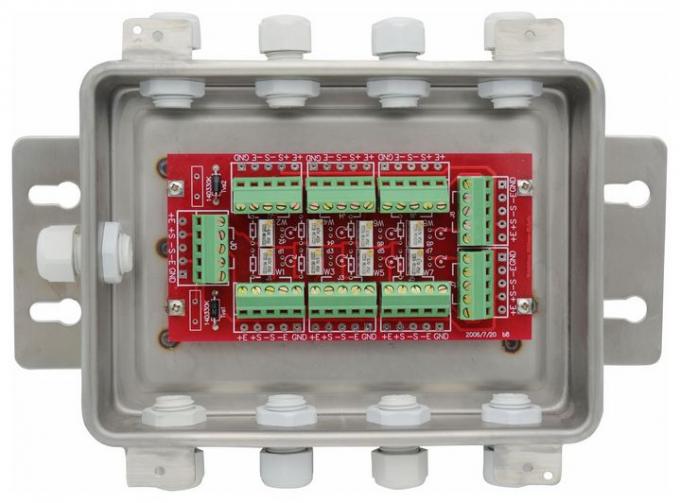 caja de conexiones activa de la célula de carga