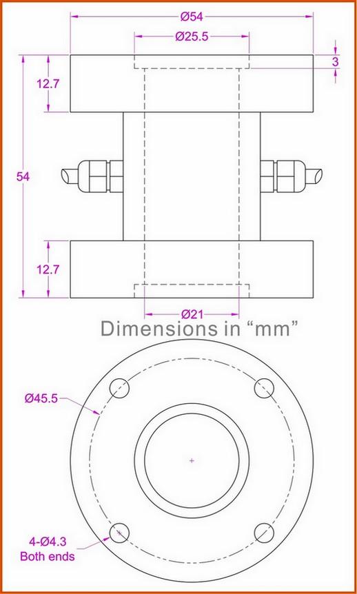 transductor de la fuerza y del esfuerzo de torsión