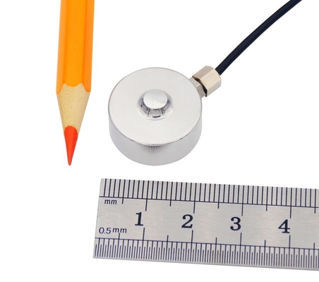 Miniature Button Type Compression Force Sensor 10kN 20kN Compression Force Measurement