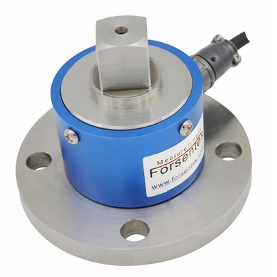 Square drive to flange reaction torque sensor torque transducer