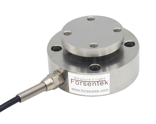 Tension and compression load cell 0-60kN Press force transducer with flange mounting