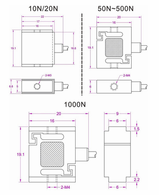 Miniature Traction Load Cell 20kg Pull Load Cell 10kg Tension Sensor 5kg