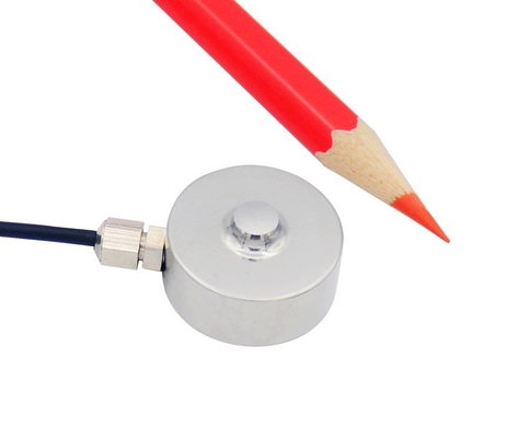 Miniature Compression Load Cell 10kN 20kN Small Button Load Cell With 20mm Diameter