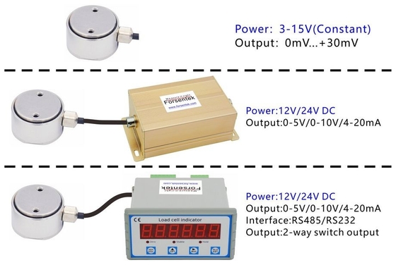 Micro Load Cell 1kg Miniature Compression Sensor 2kg Column Flat Loadcell 5kg