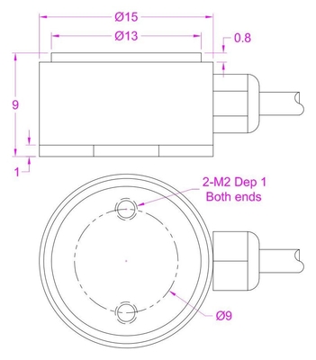 Micro Load Cell 1kg Miniature Compression Sensor 2kg Column Flat Loadcell 5kg