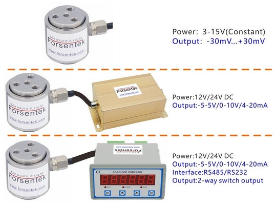 Miniature Tension Load Cell 2kN 1kN 500N 200N 100N 50N 20N Force Transducer Flange Type