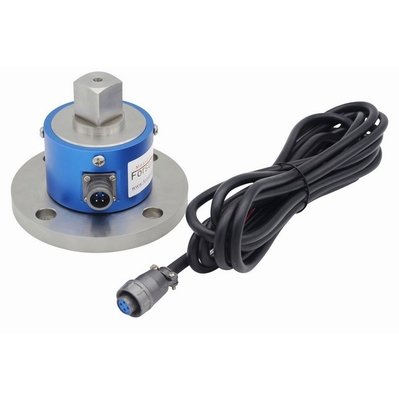 Square drive to flange reaction torque sensor torque transducer