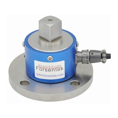 Square drive to flange reaction torque sensor torque transducer