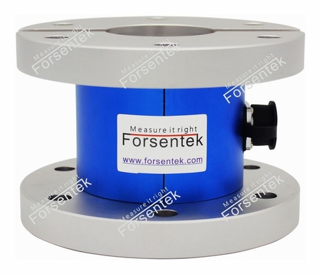 Hollow type torque meter flange to flange reaction torque sensor