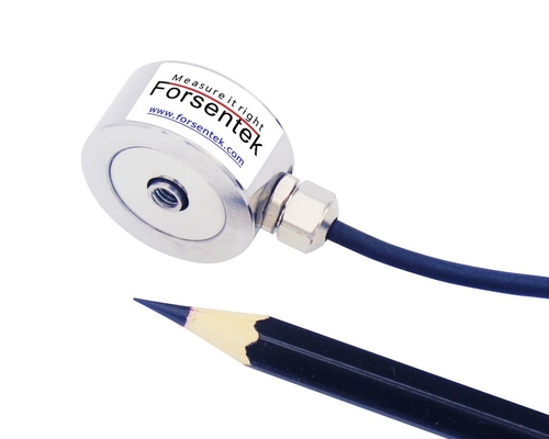 Miniature Compression Force Transducer 1kN 500N 200N 100N With M4 Tapped Hole