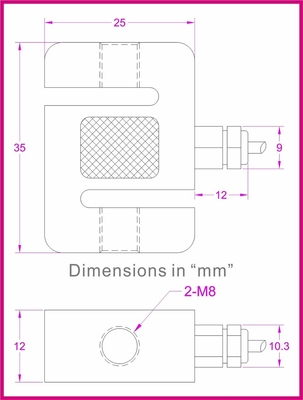 Tension and compression load cell|Compression tension load cell