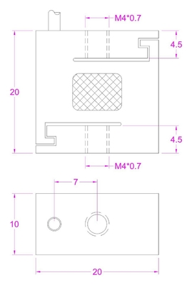 M4 Tapped Miniature Compression Force Sensor 100N 200N 500N 1kN 1.5kN