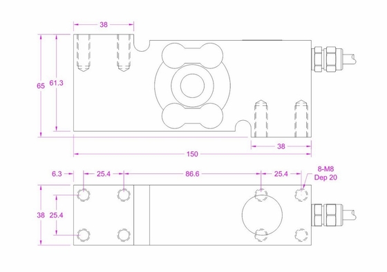 Hermetic Load Cell 500kg 300kg 200kg 100kg 50kg Weighing Sensor