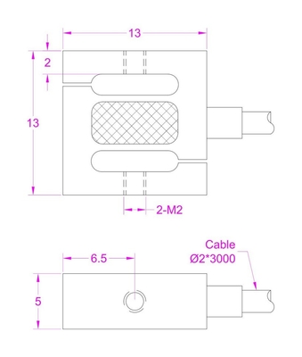 Smallest Traction Compression Load Cell 1kg Compression And Traction Load Cell 2kg