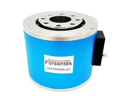Hollow Flange Rotary Torque Transducer 0-10kNm With Speed Measurement