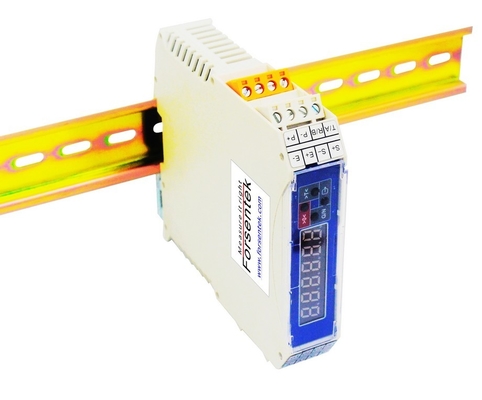 DIN Rail Mount Load Cell Display Unit | DIN Rail Force Meter Digital Indicator