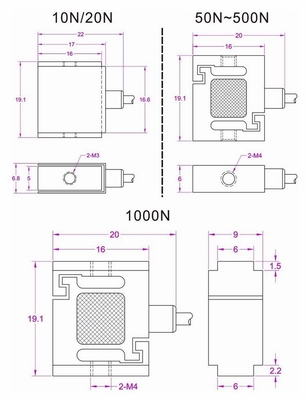 Miniature tension load cell 100kg/50kg/20kg/10kg/5kg micro tension load cell