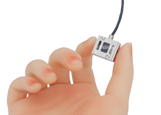 Miniature force transducer 1kN tension compression load cell 200 lbs