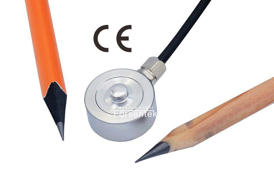 Miniature Button Load Cell 1klb 450lb 200lb 100lb 45lb 20lb Compression Force Transducer
